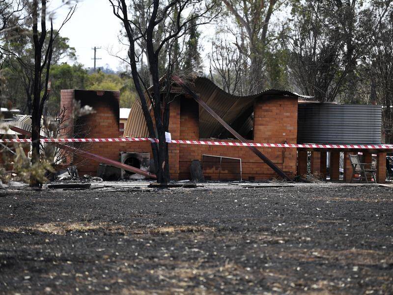 The Queen has sent her condolences over the bushfires that razed homes in NSW and Queensland.