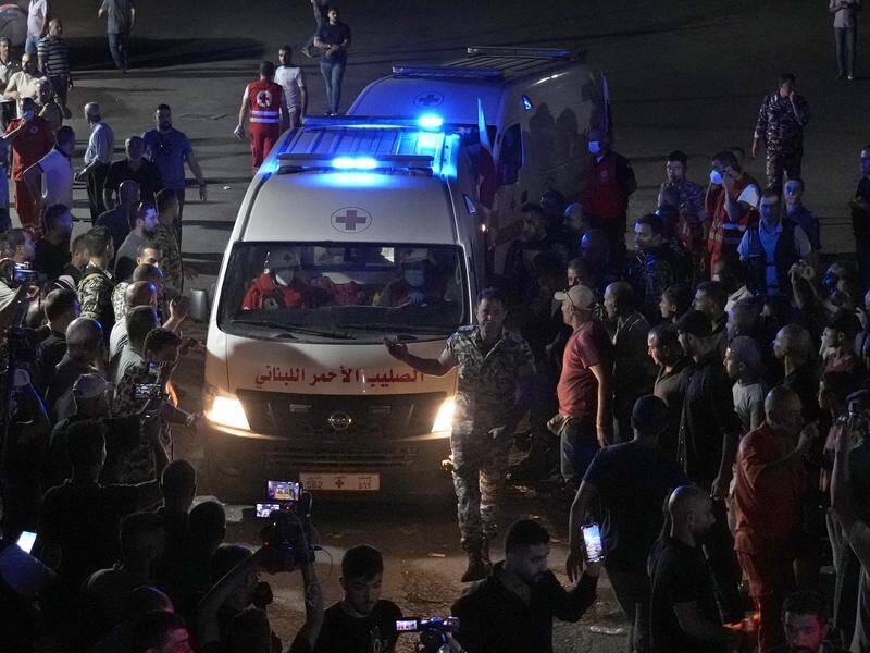 More than 80 people have died after a boat carrying migrants from Lebanon sank in Syrian waters. (AP PHOTO)