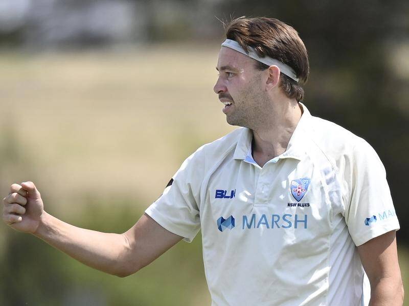 NSW quick Harry Conway took 3-31 to have Victoria in trouble at 7-168 by stumps in the Shield match.
