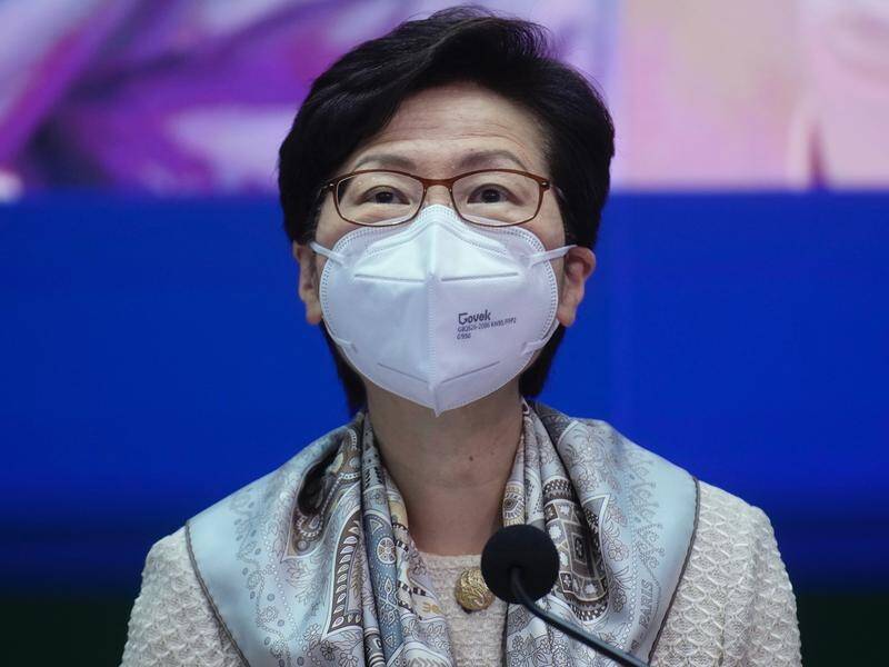 Hong Kong Chief Executive Carrie Lam has announced a relaxation of some COVID restrictions.