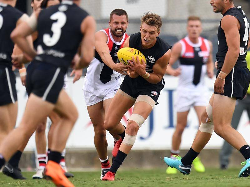 St Kilda are pondering how to curb the influence of key Cartlon midfielder Patrick Cripps.