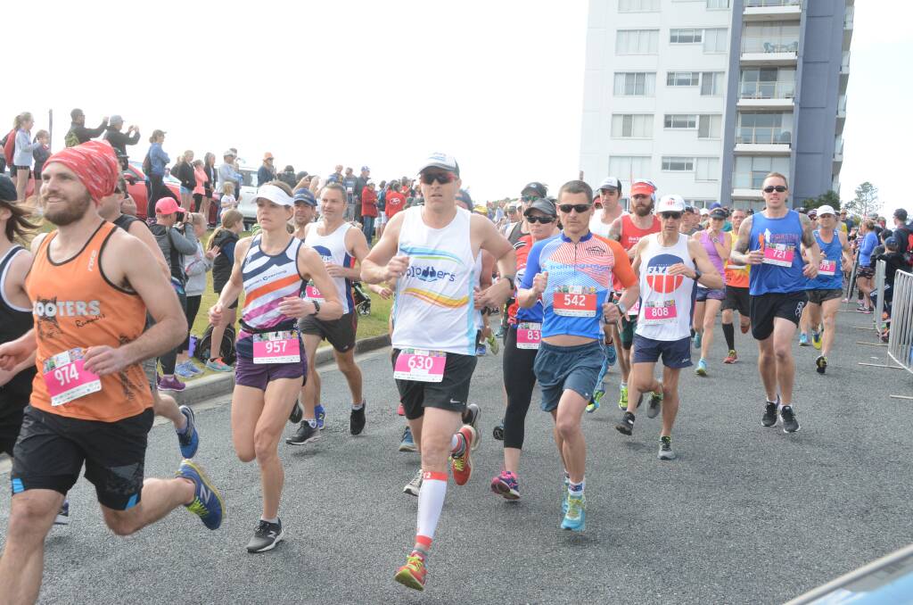 Ready, set, run: Events at the Forster Running Festival include two or four kilometre kids fun runs, five kilometre run, 10 kilometre run and half marathon. Photo: Scott Calvin.
