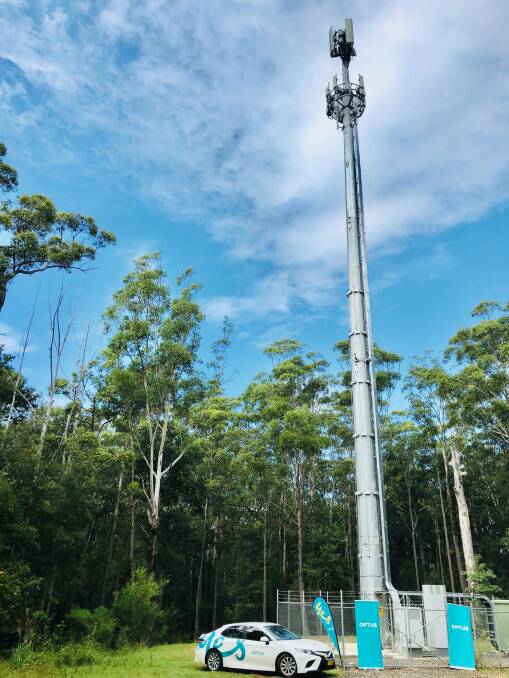 The new tower will boost coverage around Firefly.