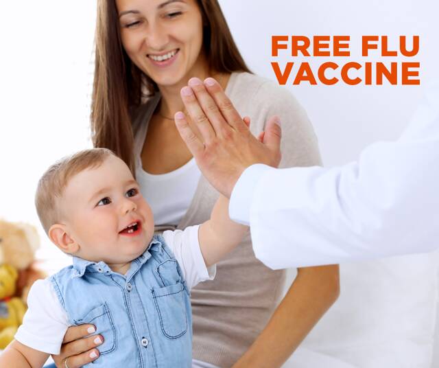 Free flu vaccines for youngsters