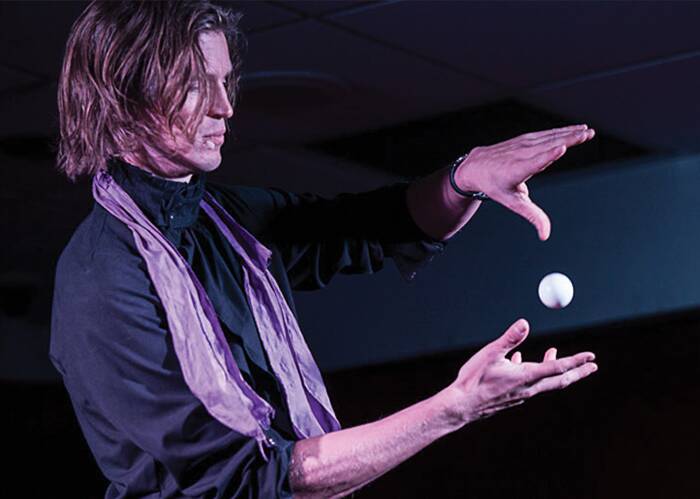 Illusionist: Orson the Magician will perform at five sessions at Gloucester Showground. Photo: supplied.
