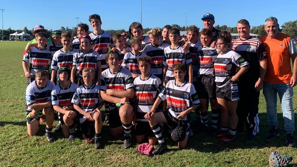 Mid North Coast Axemen under 13s reached the grand final of the Country Championships.