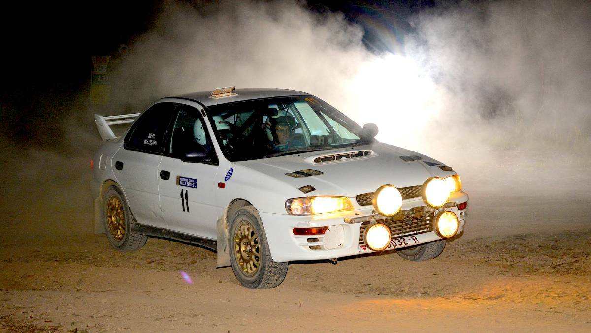 Peter Neal, of Oxley Island, finished sixth in the Orange round of the AMSAG Southern Cross Rally Series.