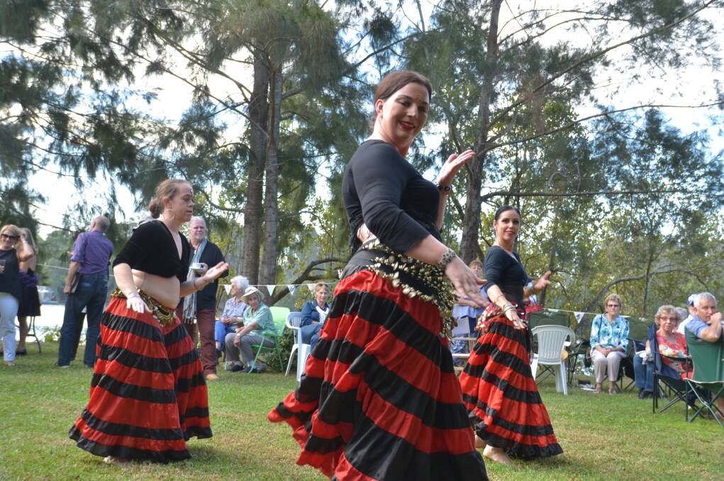 Dancers were part of the entertainment at last year's garden party fundraiser for Manning Valley Push for Palliative. This year's event will be held on Saturday.