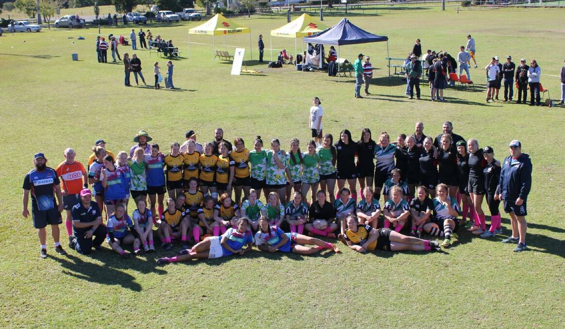 New opportunity: Tamworth, Wauchope/Port Rebels, Central Coast, Hunter and the Gloucester Cockatiels contested the gala day. Photo: Supplied.