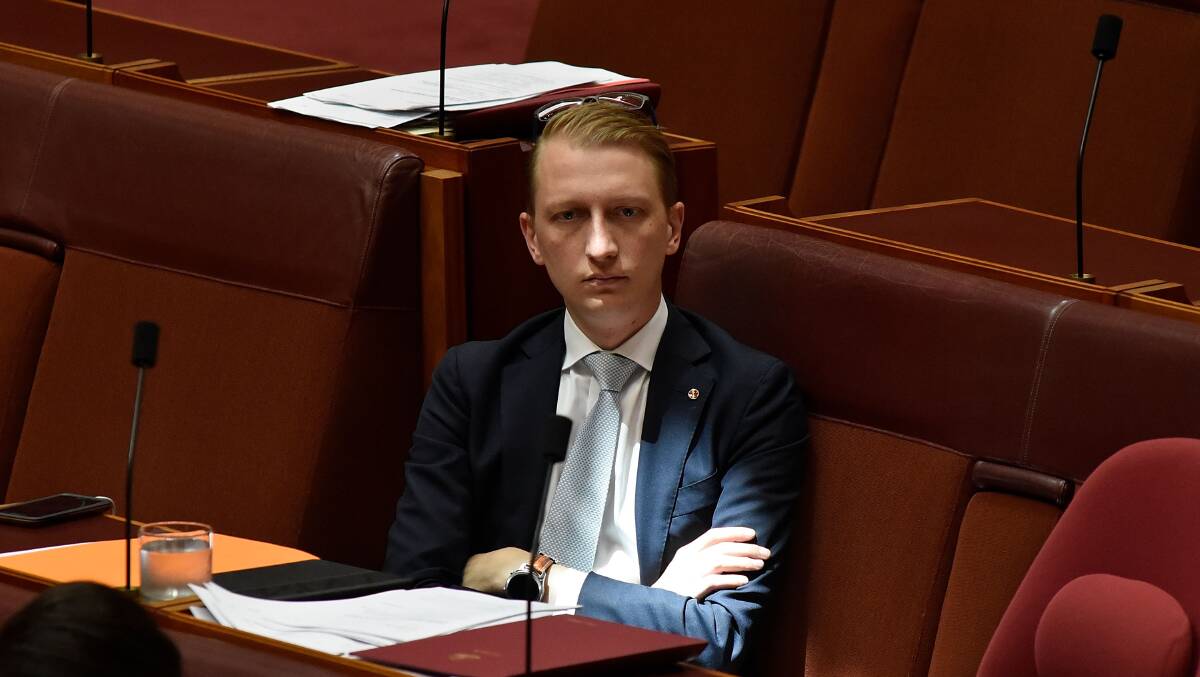 Senator James Paterson says the rise of anti-Chinese sentiment goes against government efforts. Picture: Getty Images