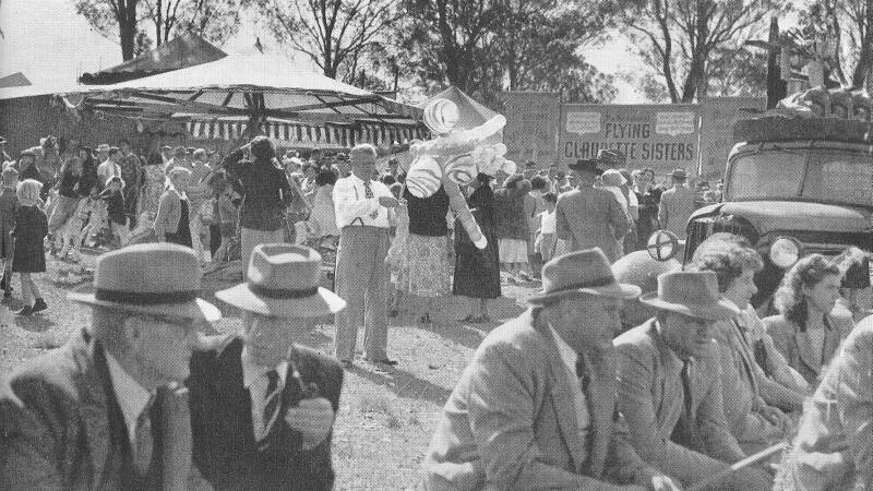 Crowds on the hill at Gloucester Show during the 1950s. Organisers of the 100th show in April have planned plenty of novelty events to keep patrons entertained. 