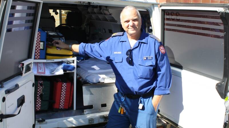 Gloucester ambulance station officer Chris Rose.