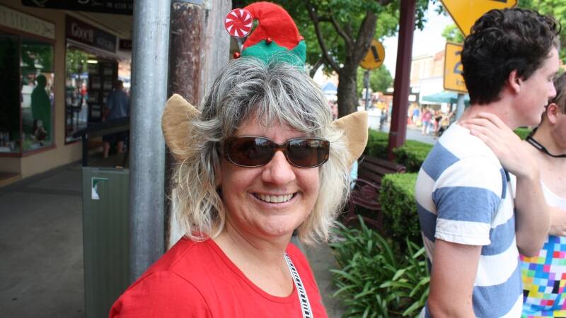 Sue Cossar enjoying the festivities.