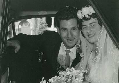 Bob and Annette Murray on their wedding day in 1964.